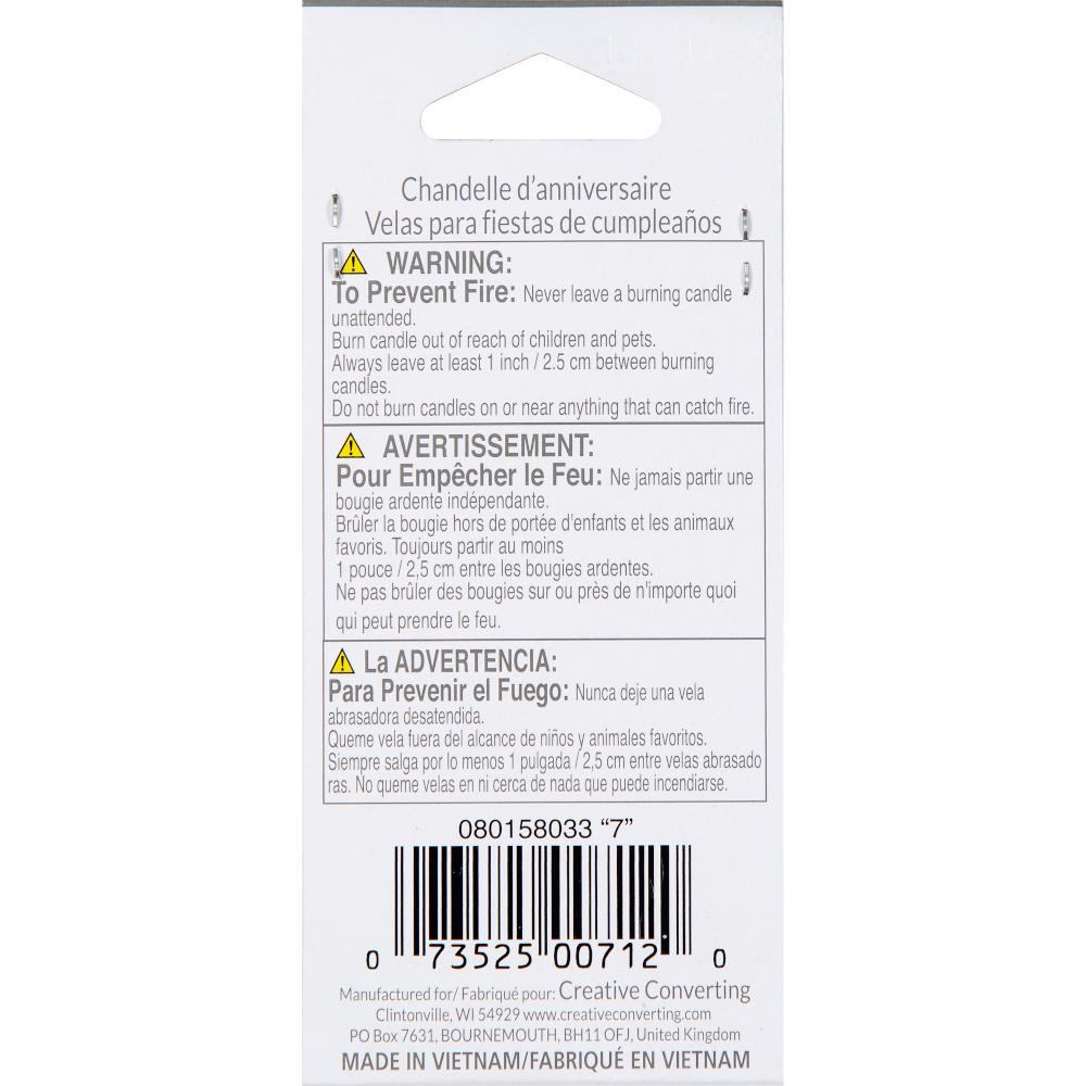 6ct Bulk #7 Candles