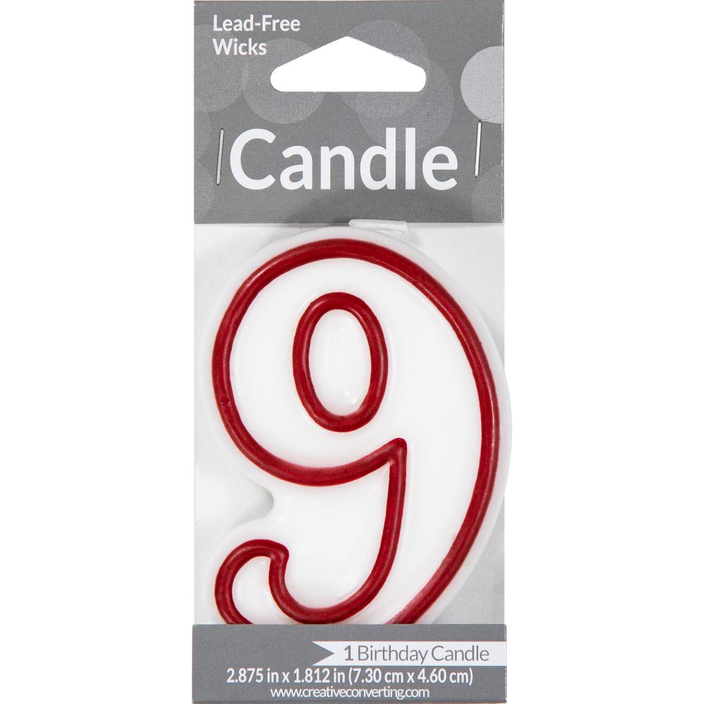 6ct Bulk #9 Candles
