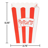 96ct Bulk Movie Night Popcorn Box Small