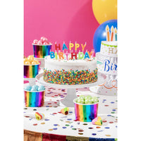 Happy Birthday Pick Candles Party Decoration