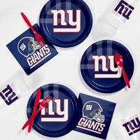 New York Giants Plastic Cup, 20 Oz (8/Pkg)