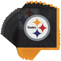 Pittsburgh Steelers Beverage Napkins (16/Pkg)
