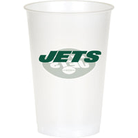 New York Jets 20 oz Plastic Cup (8/Pkg)