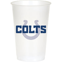 Indianapolis Colts Plastic Cup, 20 Oz (8/Pkg)