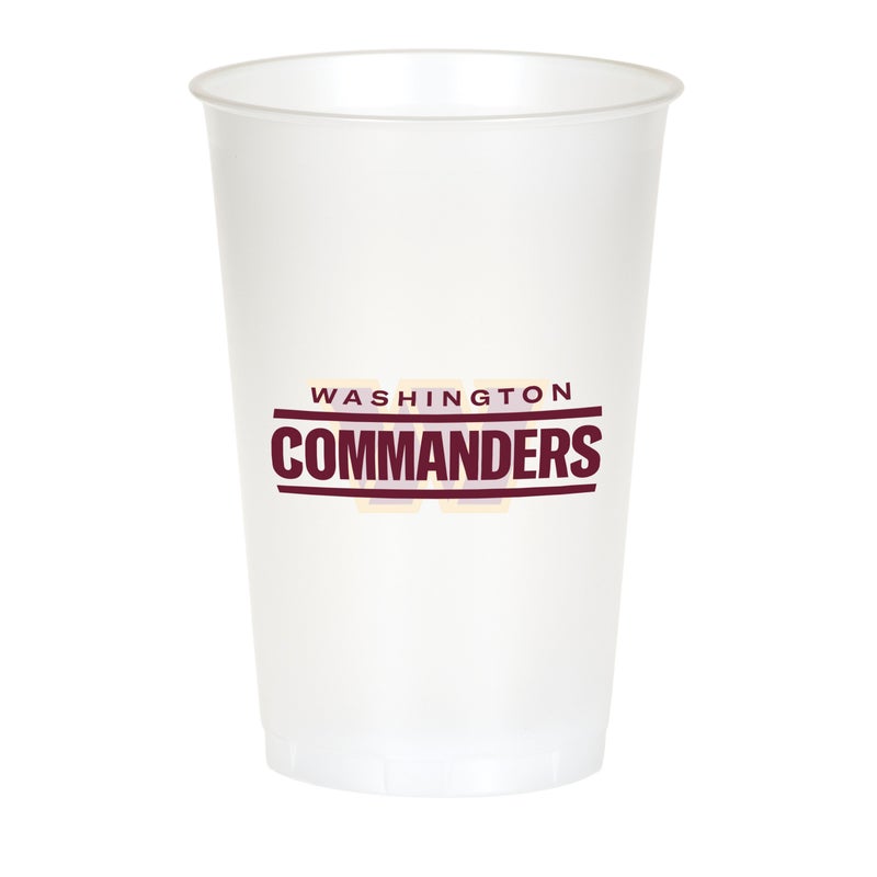 Washington Commanders 20 ozPlastic Cup (8/Pkg)