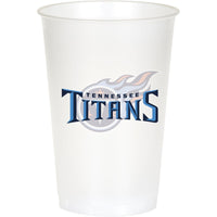 Tennessee Titans Plastic Cup, 20 Oz (8/Pkg)