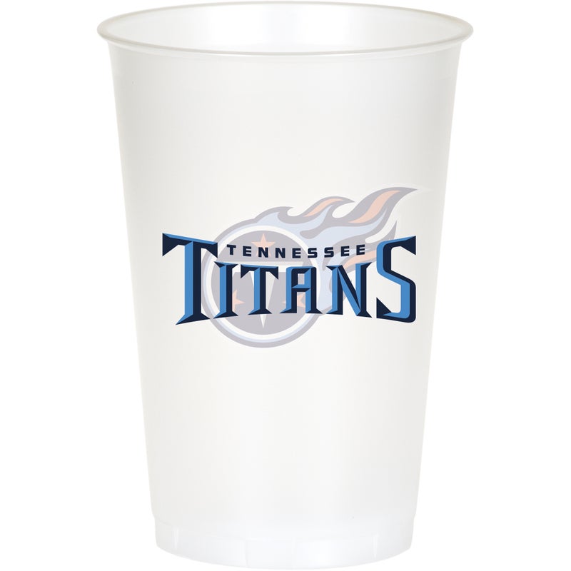 96/Case Bulk Tennessee Titans 20 oz Plastic Cups