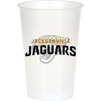 96/Case Bulk Jacksonville Jaguars 20 oz Plastic Cups