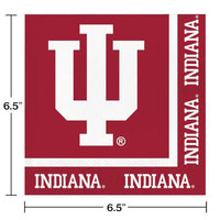 Indiana Hoosiers Luncheon Napkin (20/Pkg)