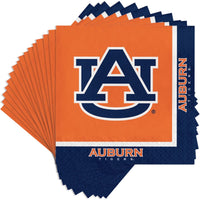 240/Case Bulk Auburn Tigers Luncheon Napkin