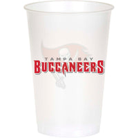 96/Case Bulk Tampa Bay Buccaneers 20 oz Plastic Cups