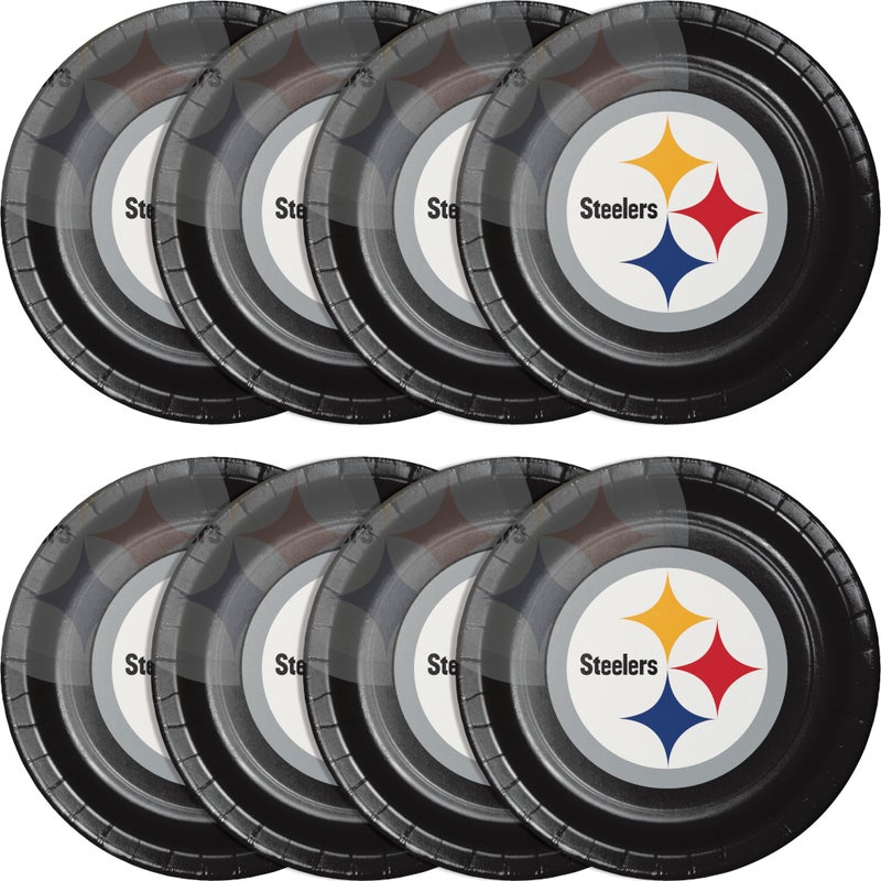 Pittsburgh Steelers Paper Plates (8/Pkg)