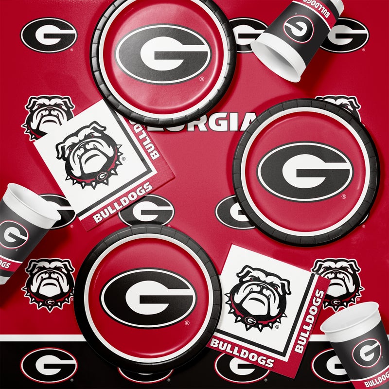 240/Case Bulk Georgia Bulldogs Luncheon Napkins