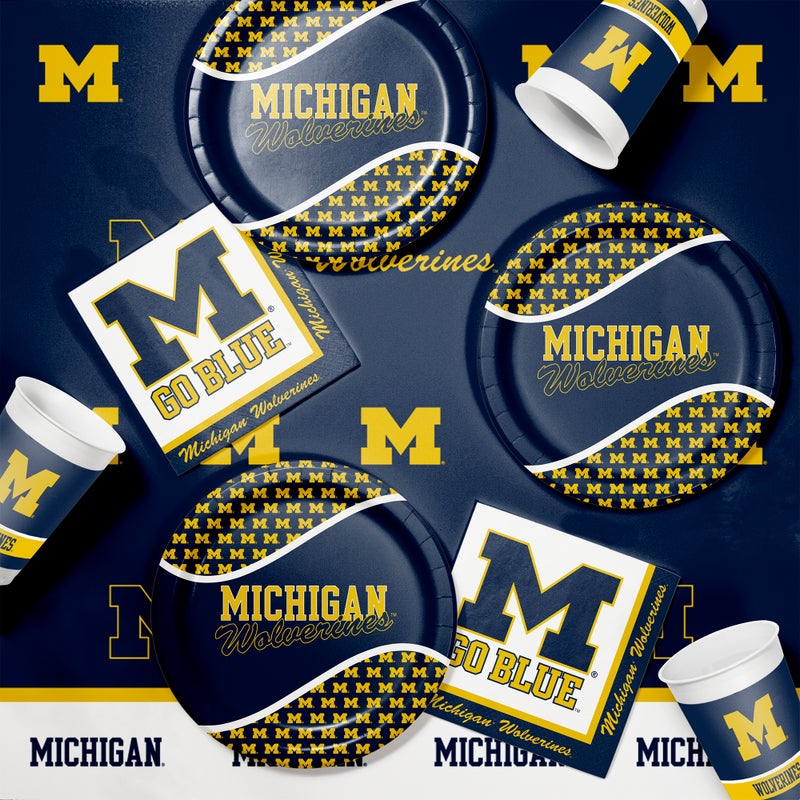 Michigan Wolverines Napkins (20/Pkg)