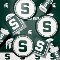 Michigan State Spartans Paper Plates (8/Pkg)