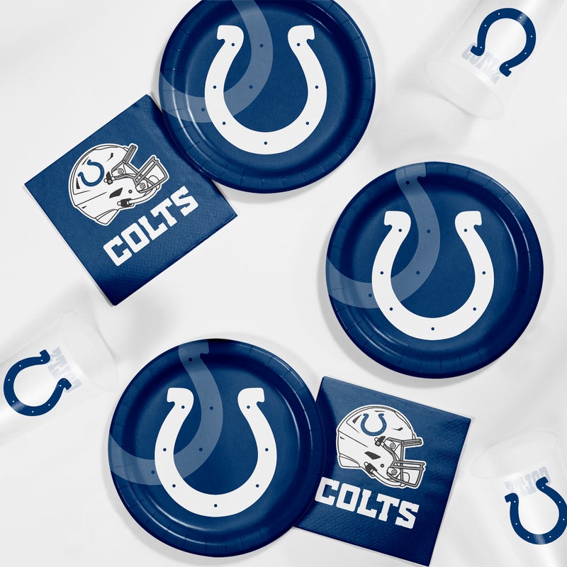 Indianapolis Colts Plastic Table Cover, 54" X 102"
