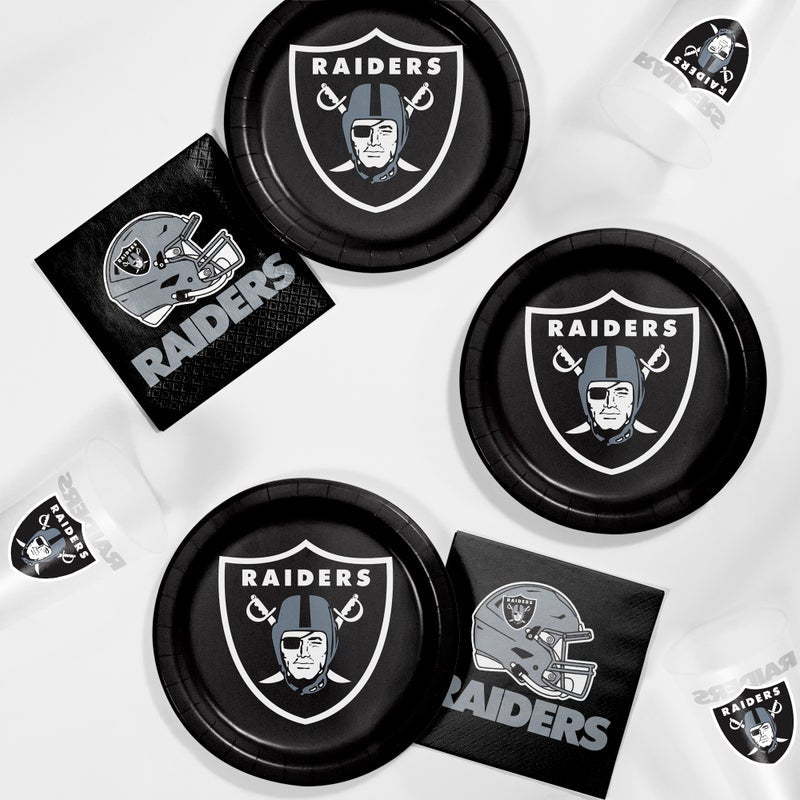 Las Vegas Raiders Paper Plates (8/Pkg)