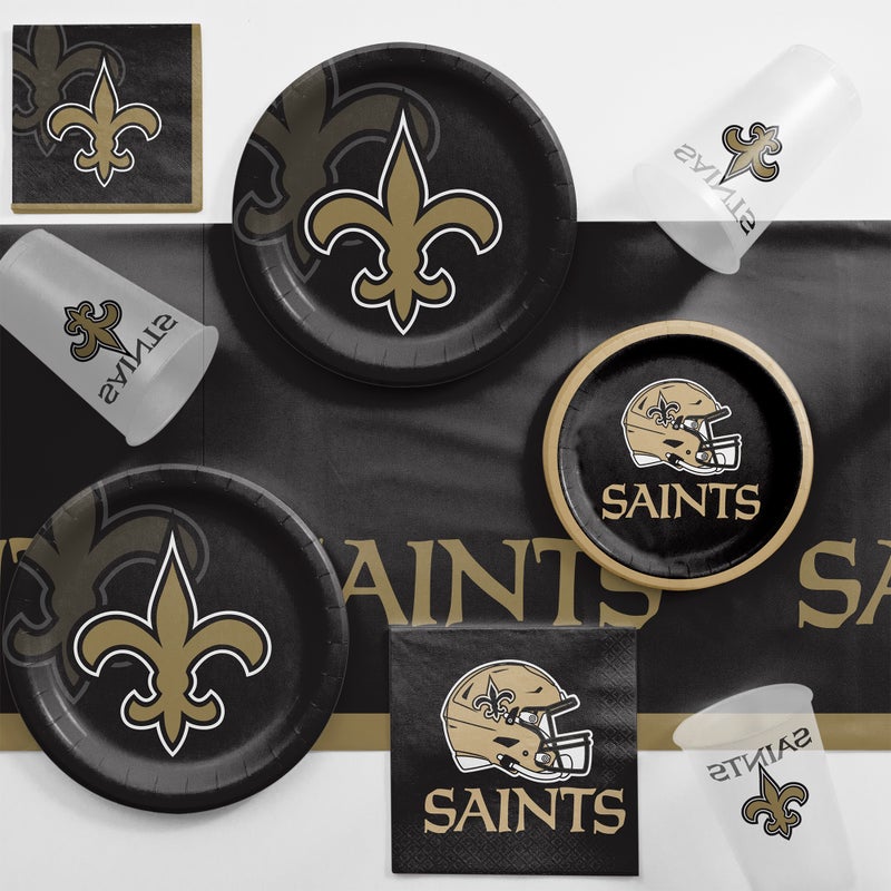 New Orleans Saints Plastic Cup, 20 Oz (8/Pkg)
