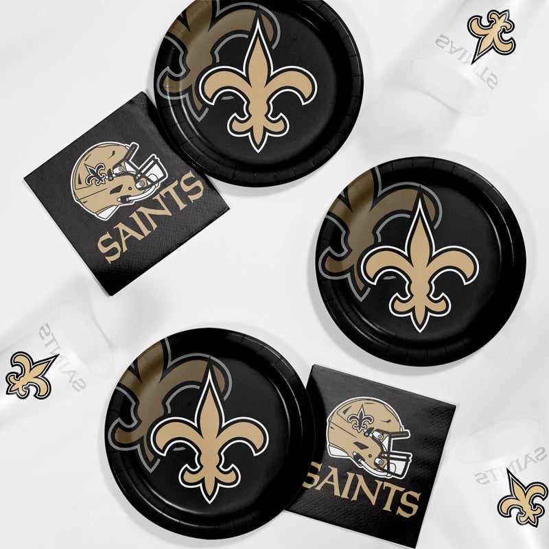 96/Case Bulk New Orleans Saints 20 oz Plastic Cups