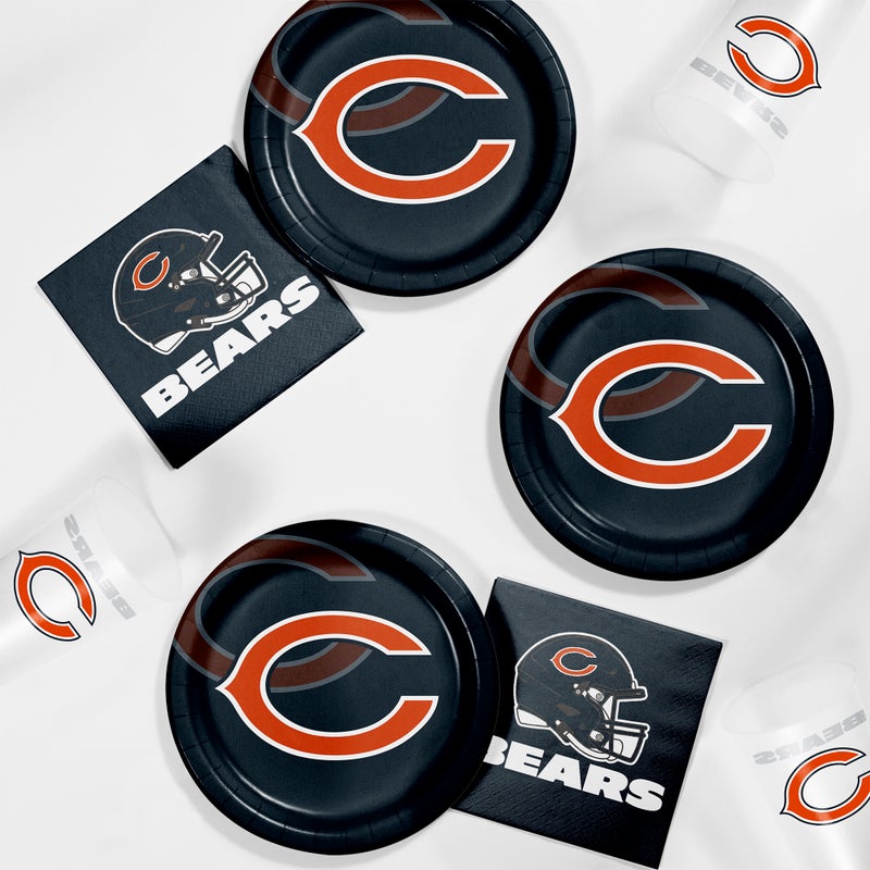 96/Case Bulk Chicago Bears 20 oz Plastic Cups