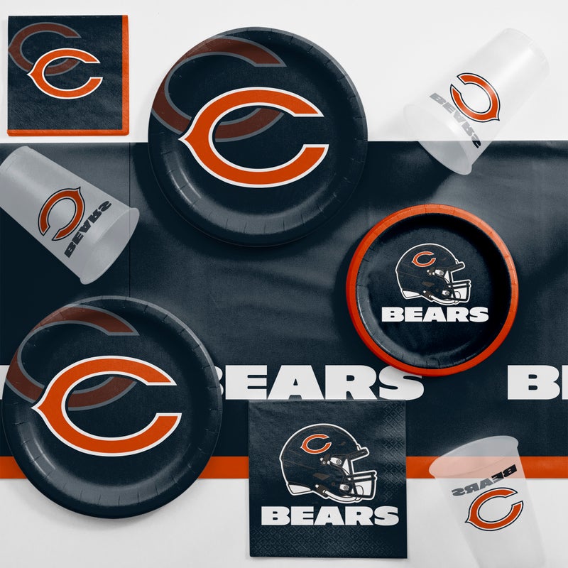 96/Case Bulk Chicago Bears 20 oz Plastic Cups