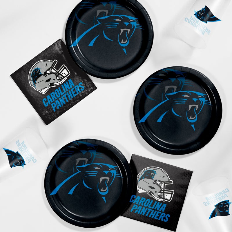 96/Case Bulk Carolina Panthers 20 oz Plastic Cups