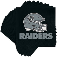 Las Vegas Raiders Napkins (16/Pkg)