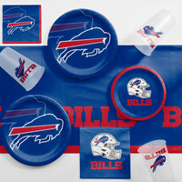 96/Case Bulk Buffalo Bills Dessert Plates