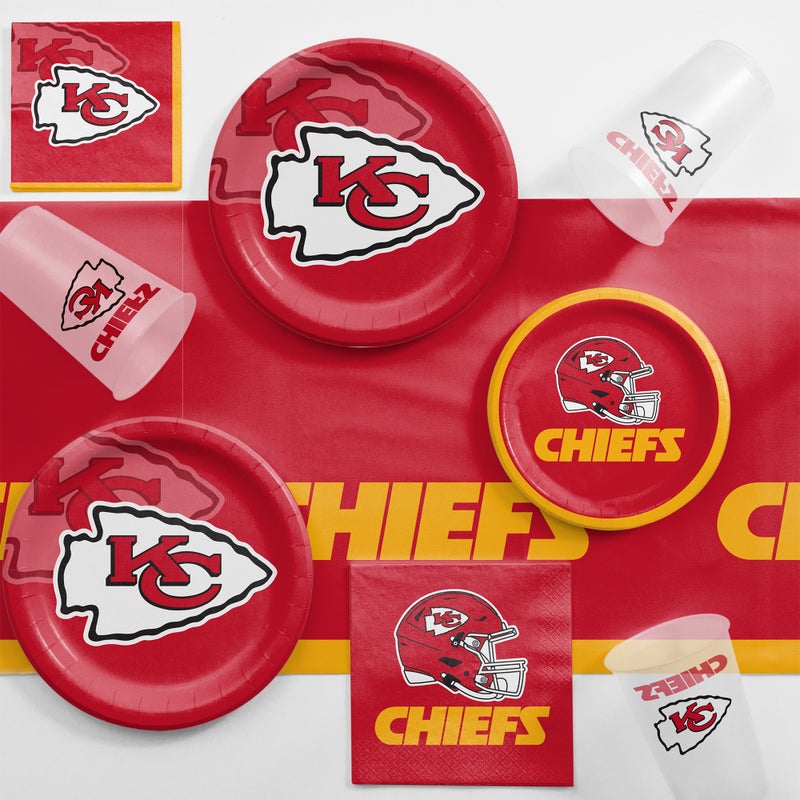 Kansas City Chiefs 8.75" Paper Plates (8/Pkg)