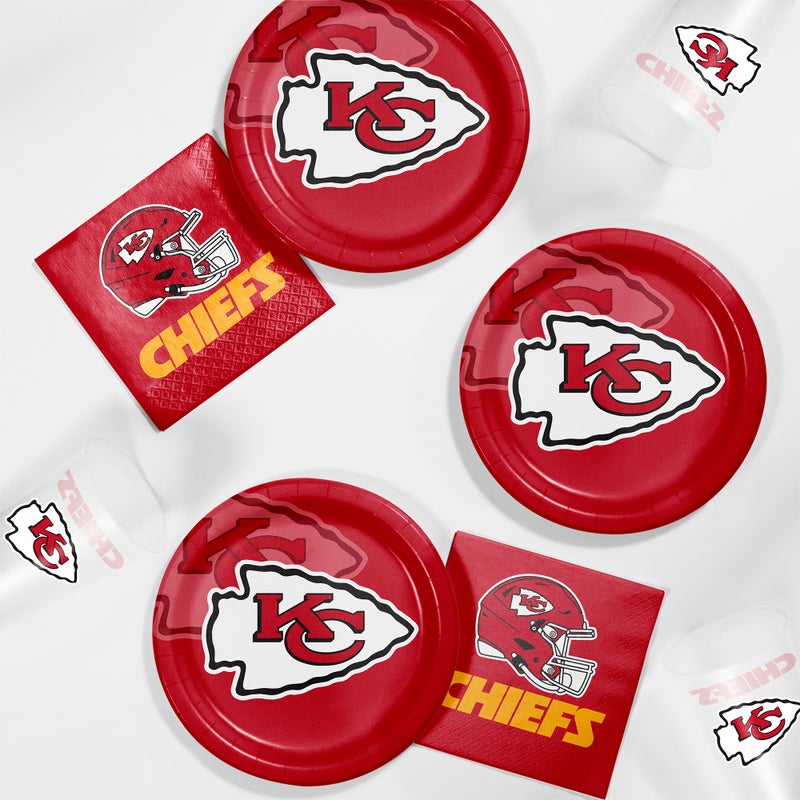 Kansas City Chiefs 8.75" Paper Plates (8/Pkg)