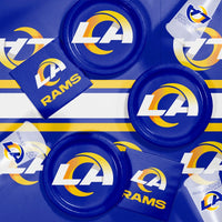 96/Case Bulk Los Angeles Rams Dinner Plates