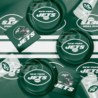 96/Case Bulk New York Jets Dinner Plates