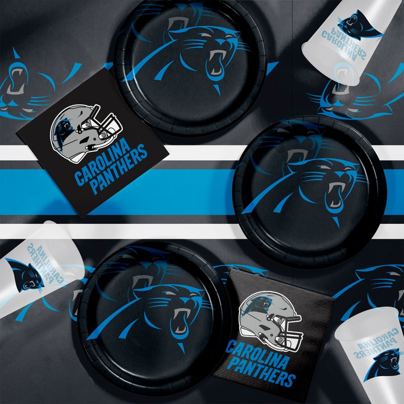96/Case Bulk Carolina Panthers 20 oz Plastic Cups