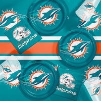 Miami Dolphins Plastic Tablecover, 54