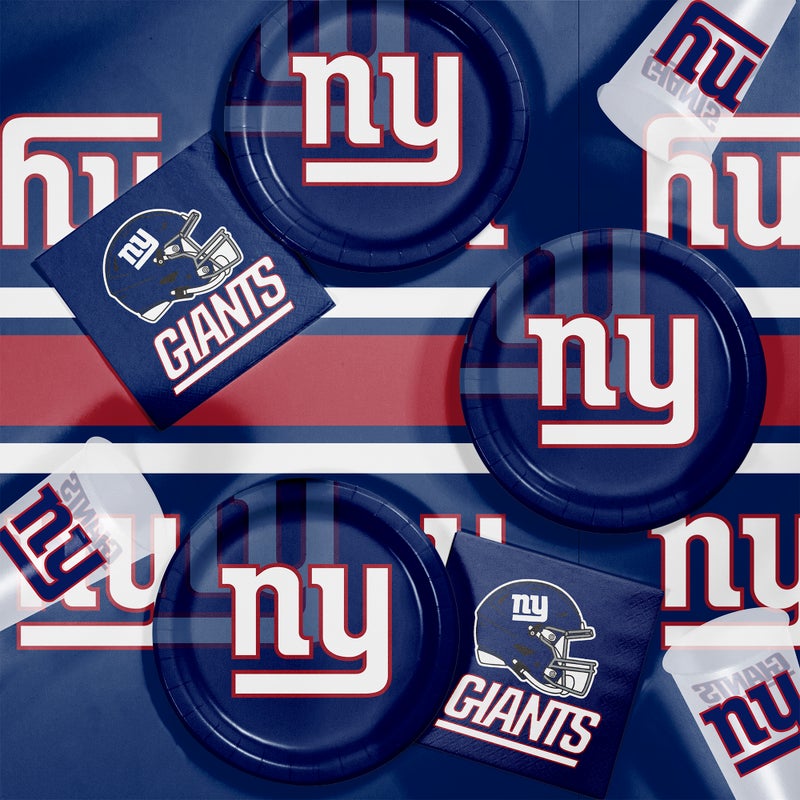 New York Giants Plastic Cup, 20 Oz (8/Pkg)
