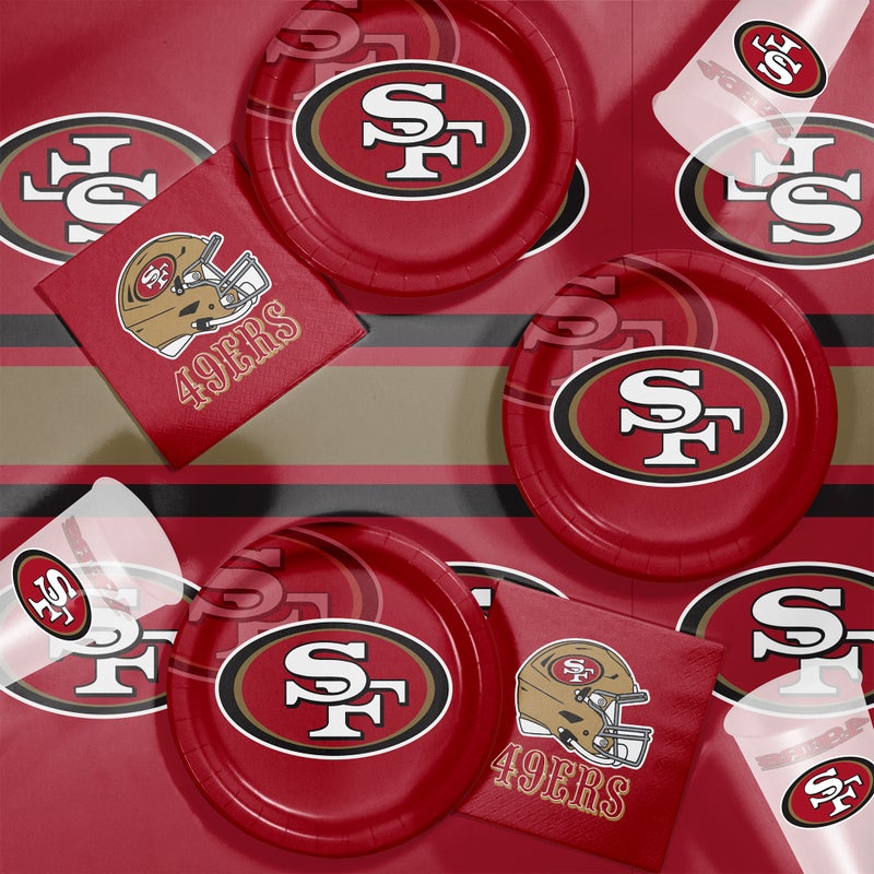 San Francisco 49ers Napkins (16/Pkg)