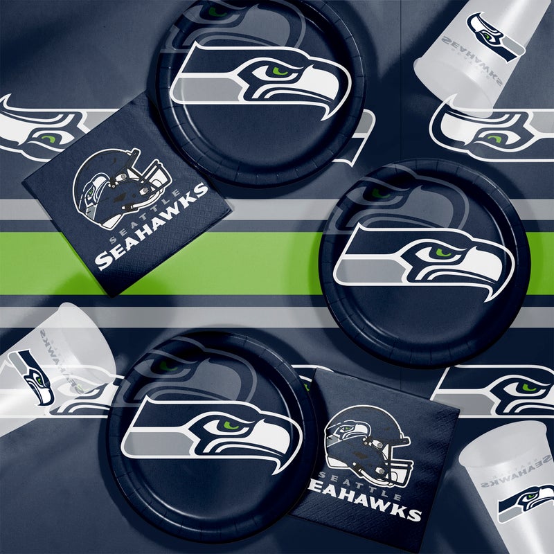 Seattle Seahawks Plastic Cup, 20 Oz (8/Pkg)