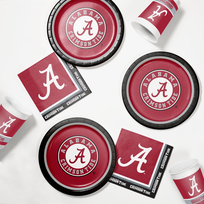 Alabama Crimson Tide Paper Plates (8/Pkg)