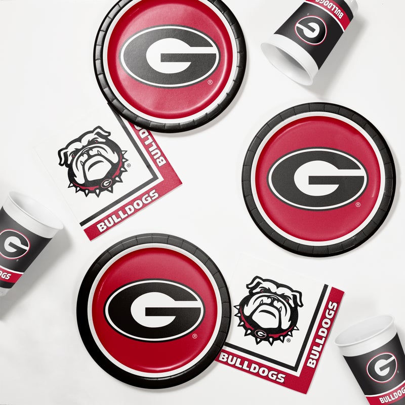 240/Case Bulk Georgia Bulldogs Luncheon Napkins