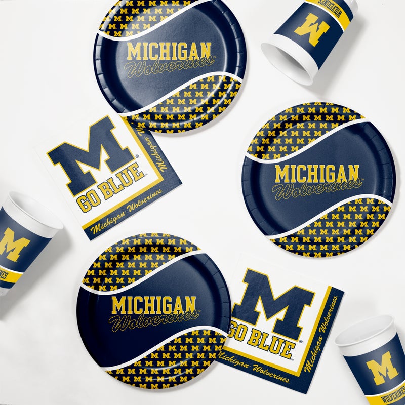 Michigan Wolverines Napkins (20/Pkg)