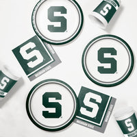 Michigan State Spartans Paper Plates (8/Pkg)