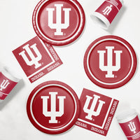 Indiana Hoosiers Paper Plates (8/Pkg)