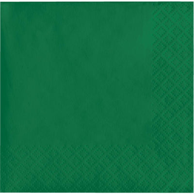 Emerald Green Beverage Napkin 2Ply (50/Pkg)