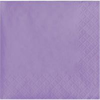 Luscious Lavender Beverage Napkin 2Ply (50/Pkg)
