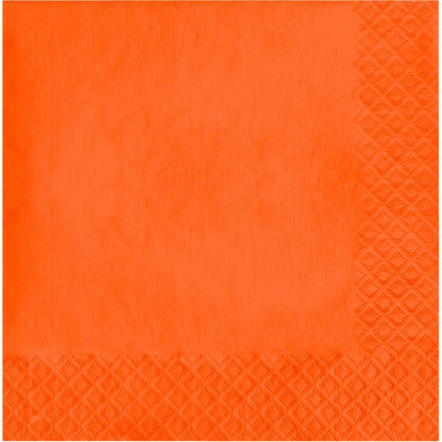 Sunkissed Orange Luncheon Napkin 2Ply (50/Pkg)