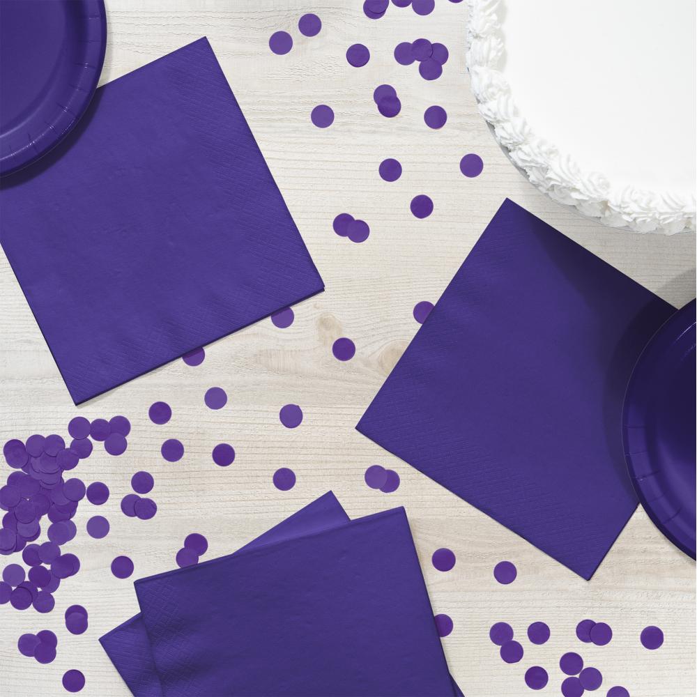 Purple Luncheon Napkin 2Ply (50/Pkg)