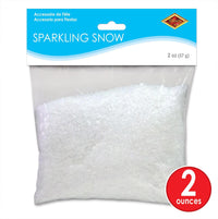 Bulk Sparkling Snow Decoration (12 Packages/Case) by Beistle