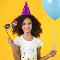 Prismatic Party Hats, 8 ct Party Decoration