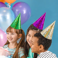 Prismatic Party Hats, 8 ct Party Decoration