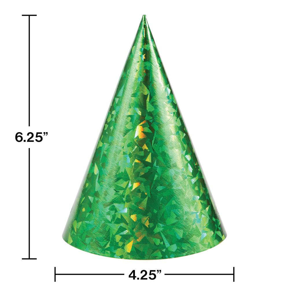 Prismatic Party Hats, 8 ct Party Decoration